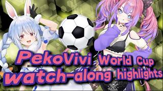 PekoVivi World Cup watch-along highlights EN SUBS