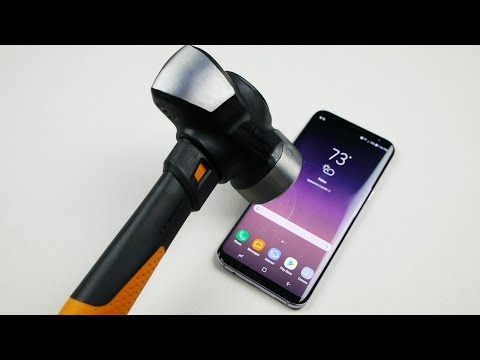 samsung galaxy note 9 hammer and knife test 2018
