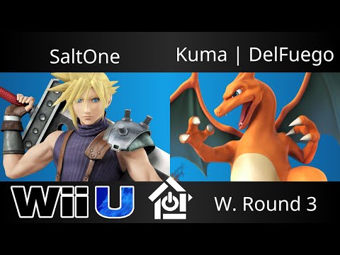 Gwinnett Brawl May - SaltOne (Cloud) vs Kuma | DelFuego (Charizard) - Smash 4 W. Round 3