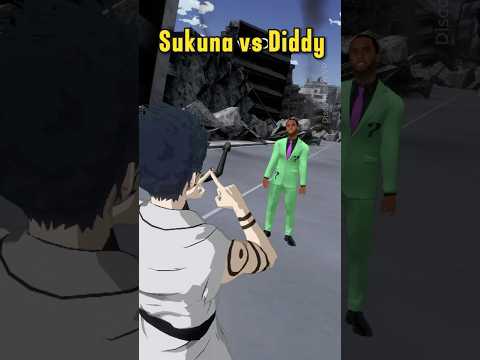 Sukuna vs Diddy: Domain Expansion 🤣 #jujutsukaisen #jjk #diddy #pdiddy #sukuna #anime #vrchat
