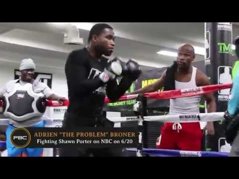 Adrien Broner Trains For His Fight Against Shawn Porter on June 20th - PBC on NBC