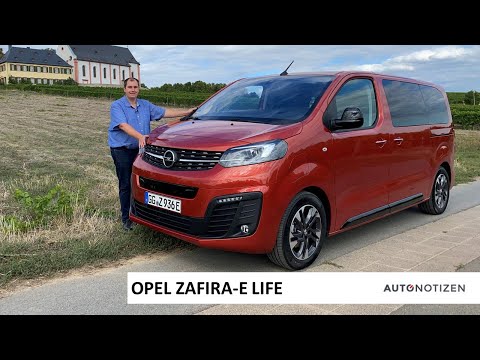 Opel Zafira-e Life (75 kWh) 2020: Elektro-Van im Review, Test, Fahrbericht