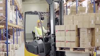 I will make logistics warehouse video for your logo