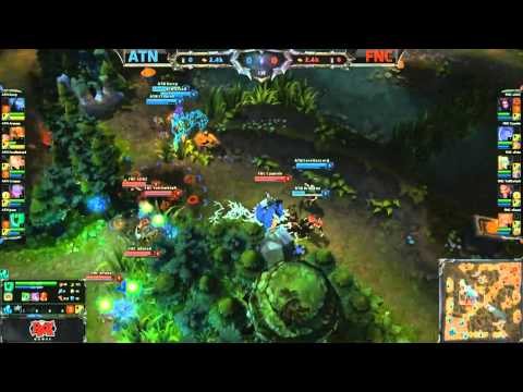 Fnatic v Alternate Level 1 fight 9 flashes burned before 2 minutes!