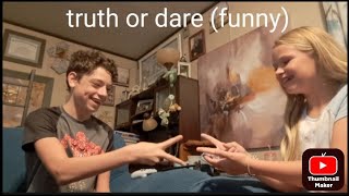 Truth or dare (first vid) #funny