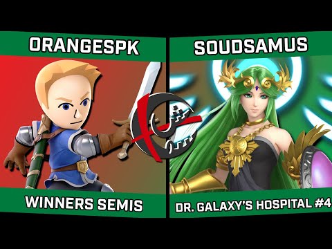 OrangeSPK (Mii Swordfighter) vs Soudsamus (Palutena) - Doctor Galaxy's Hospital #4