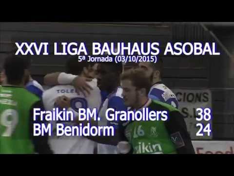 LIGA BAUHAUS ASOBAL J05 Fraikin BM. Granollers - BM. Benidorm
