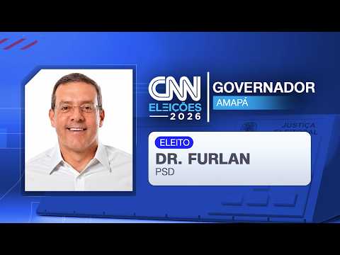 Dr. Furlan é eleito governador do Amapá | CNN ELEIÇÕES