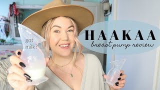 Haakaa Breast Pump Review + How To Use Demo