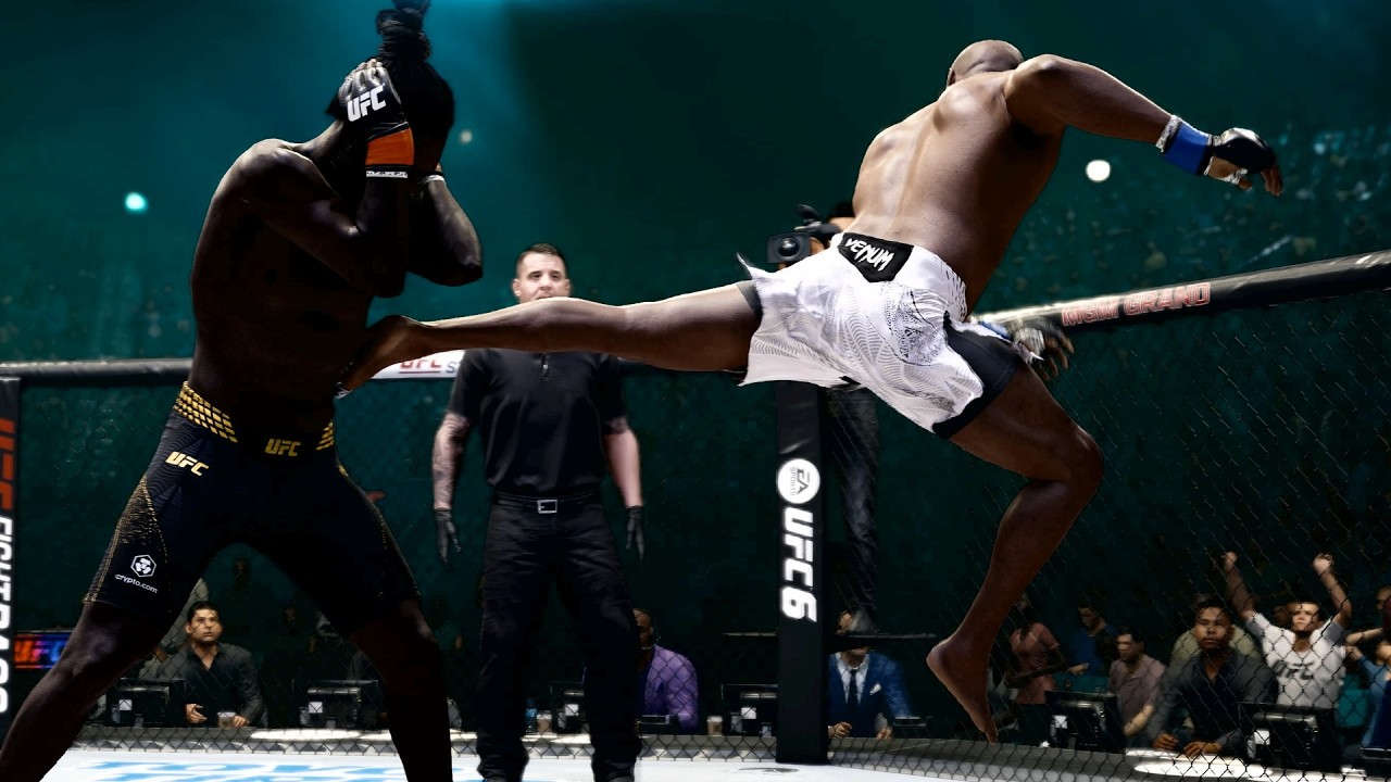 EA Sports UFC 6 Career -  BMF Title Fight vs Jon Jones!
