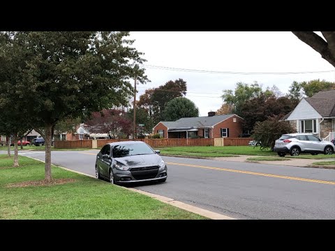 1.4L Dodge Dart drive in perfect boost weather LOUD EXHAUST POPS!!