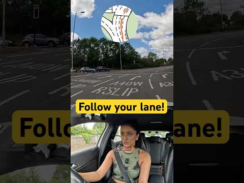 3rd exit on a spiral roundabout #driving #car #howto #roundabout #teacher #london #fyp #learn