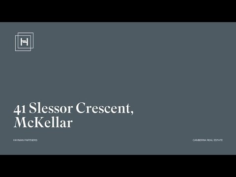 41 Slessor Crescent, Mckellar, ACT 2617, 5 રૂમ, 3 બાથરૂમ, House