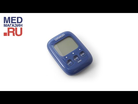 Шагомер электронный OMRON HJ-325-EB(K)