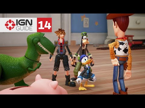 Kingdom Hearts 3 Walkthrough (Part 14) - Toy Box 1F