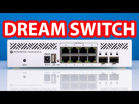 I DREAMED of this Switch for YEARS MikroTik CRS310-8G+2S+IN Review