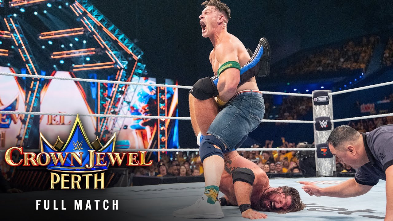 FULL MATCH: John Cena vs. AJ Styles: Crown Jewel 2025