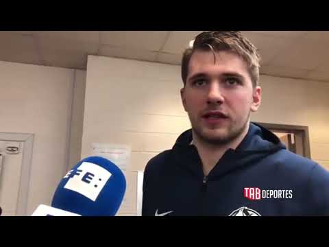 Luka Doncic’s first interview with Puerto Rico media. (J.J. Barea 2019)