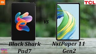 Xiaomi Black Shark Pad 7 VS TCL NXTPaper 11 Gen 2 Which is Better for GAMING?