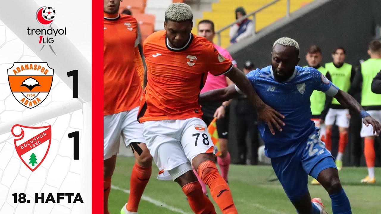 Adanaspor vs Boluspor highlights