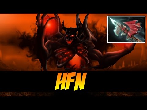 hFn- Plays Shadow Fiend WITH HURRICANE PIKE - Dota 2