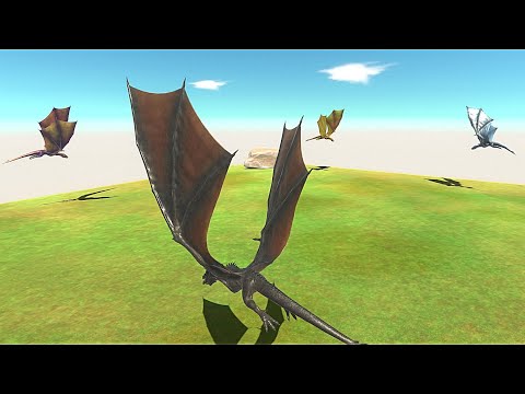 BATTLE ROYALE OF DRAGON ( 5 ROUND ) - Animal Revolt Battle Simulator