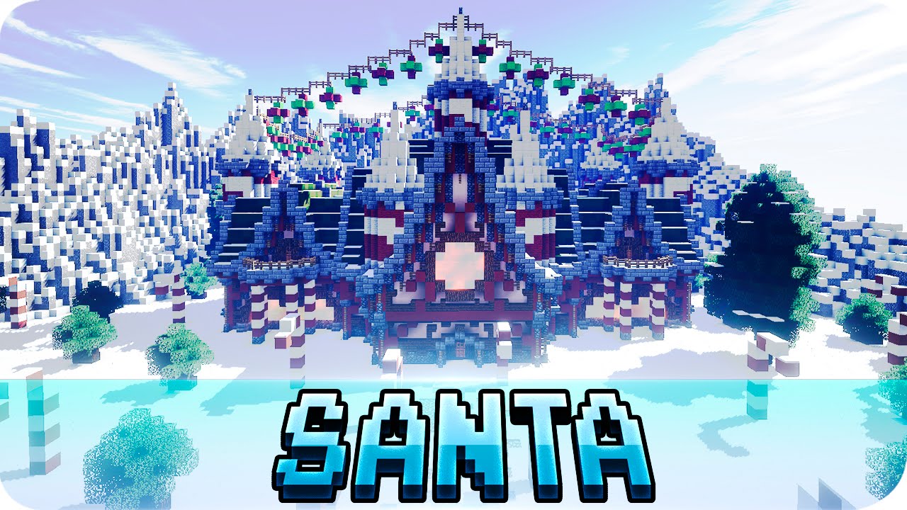 Minecraft - Santa's Workshop - Christmas Map w/ Download