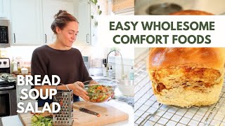 From Sweet To Savory: Cinnamon Swirl Bread, Pasta Salad, & Seasonal Soup 🍲🍞