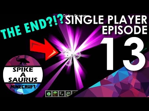 I slapped the dragon!!! | Let's Play Minecraft Single Player Survival #13