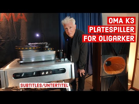 OMA - Oswald Mill Audio EURO 450 000 for a turntable