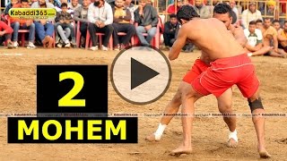 Mohem (Jalandhar) Kabaddi Cup 14 Jan 2015 Part 1 by Kabaddi365.com