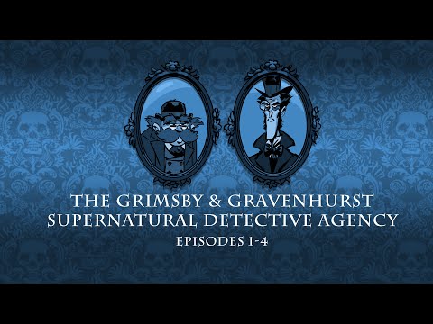 The Grimsby & Gravenhurst Supernatural Detective Agency Episodes 1-4  YT Shorts by Punkey Doodles