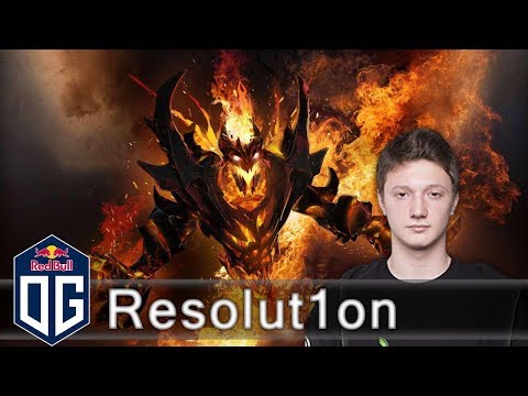 OG.Resolut1on  --VS--  Xcalibur, 7Mad-   - Ranked Match - OG Dota 2.