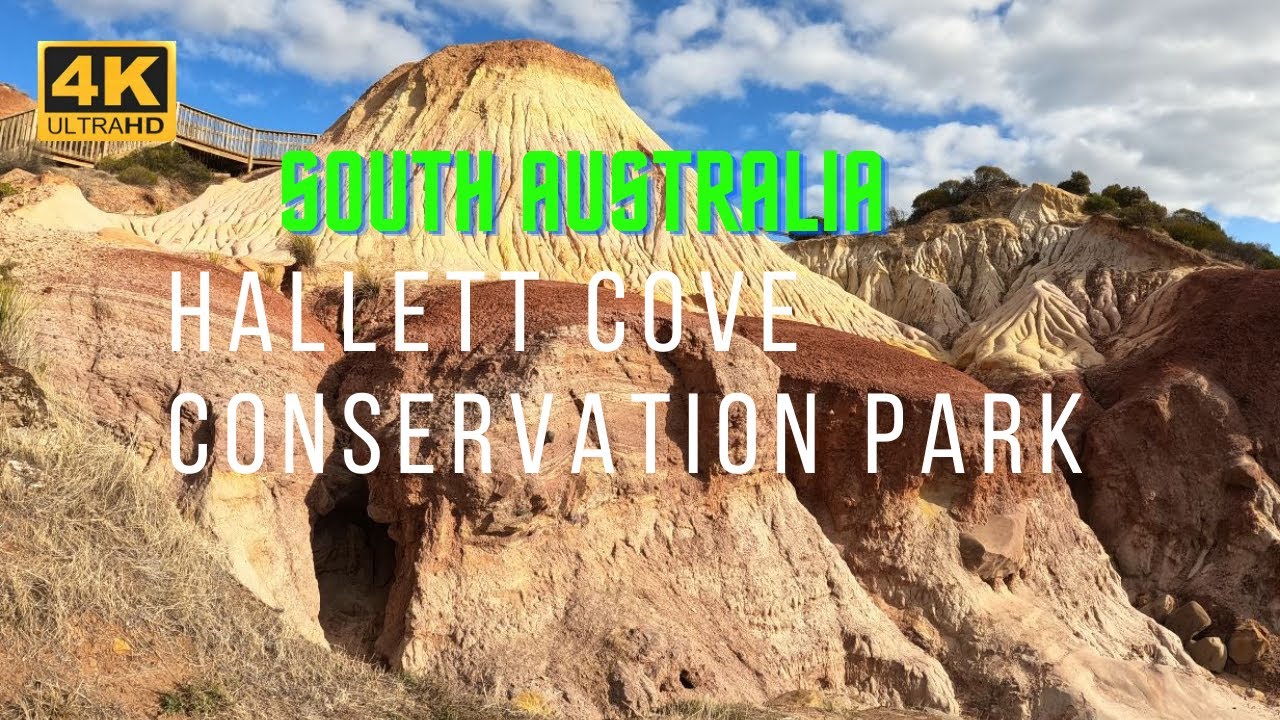 Embark on an enchanting stroll through Hallett Cove Conservation Park.