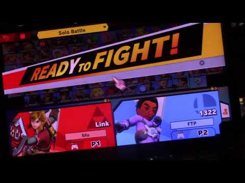 Bluedude (Link) vs. FireThePyro (Mii Brawler) - Losers Round 3 - Orbitar 64