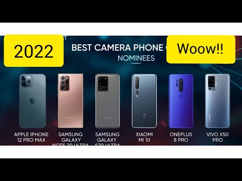 Top 5 Smartphones for Photo: iPhone 13 Pro Max,  Galaxy S21 Ultra, Xiaomi Mi 11 Ultra, Pixel 6 Pro..