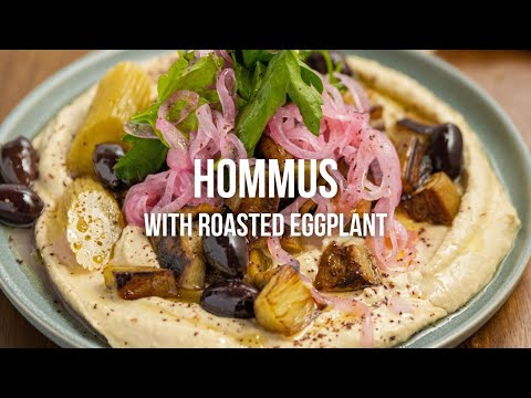 Aubergine & hummus grills video thumbnail