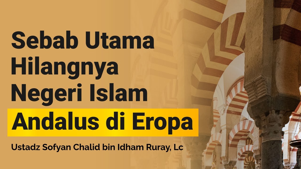 SEBAB UTAMA HILANGNYA NEGERI ISLAM ANDALUS DI EROPAhttps://youtu.be/P5LD2c7xEiwC…