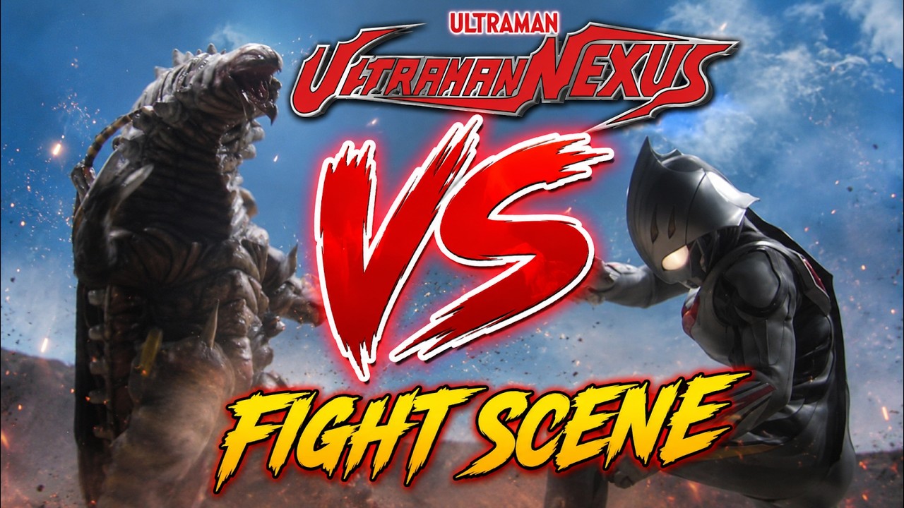 LOH KOK DI SERANG ULTRAMAN NEXUS | FIGHT SCENE