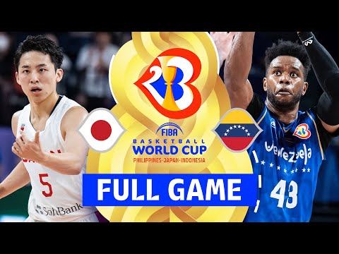 Japan v Venezuela | Full Basketball Game | FIBA Basketball World Cup 2023