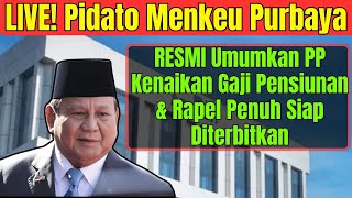 Download lagu 🎙️ LIVE! Menkeu Purbaya Umumkan PP Kenaikan Gaji Pensiunan & Rapel Penuh Siap Diterbitkan mp3