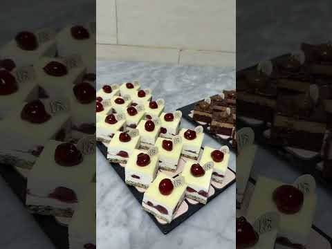 Assorted mini cakes #cake #cakedecorating #shorts #shadabjakati1#yushohai #artist #cakedesign