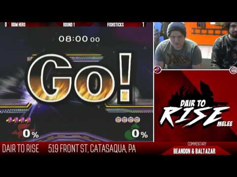 DtR 5 Melee Singles - Hero (Falco) vs. Fishstix (Icies) - Melee Singles