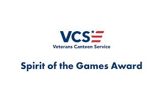 Spirit of the Games Award | 2026 National Veterans Golden Age Games