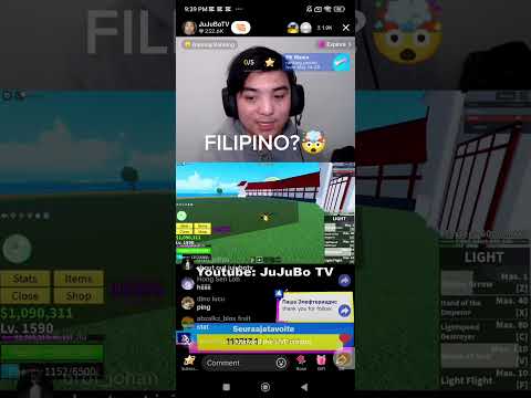 JujuboTv Creating Filipino Channel?! | Blox Fruits