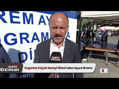 Organize Küçük Sanayi Sitesi'nden Aşure İkramı