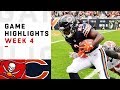 Buccaneers vs. Bears Week 4 Highlights | NFL 2018