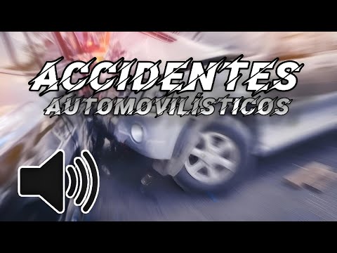 Accidentes automovilísticos - Efecto de sonido