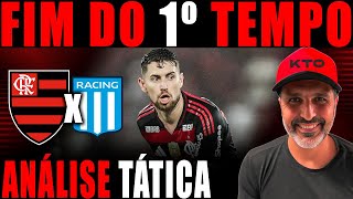 ANÁLISE INTERVALO FLAMENGO X RACING AO VIVO! SEMIFINAL LIBERTADORES 2025