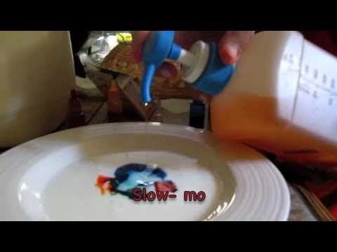 Science experiment at home: Color Explosion